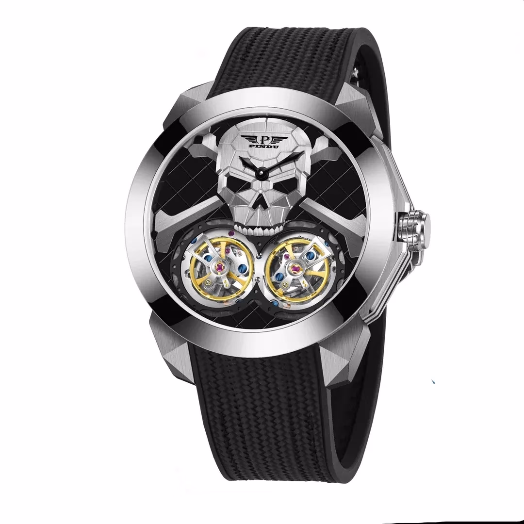 Jam Tangan Model Tengkorak - Foto 3