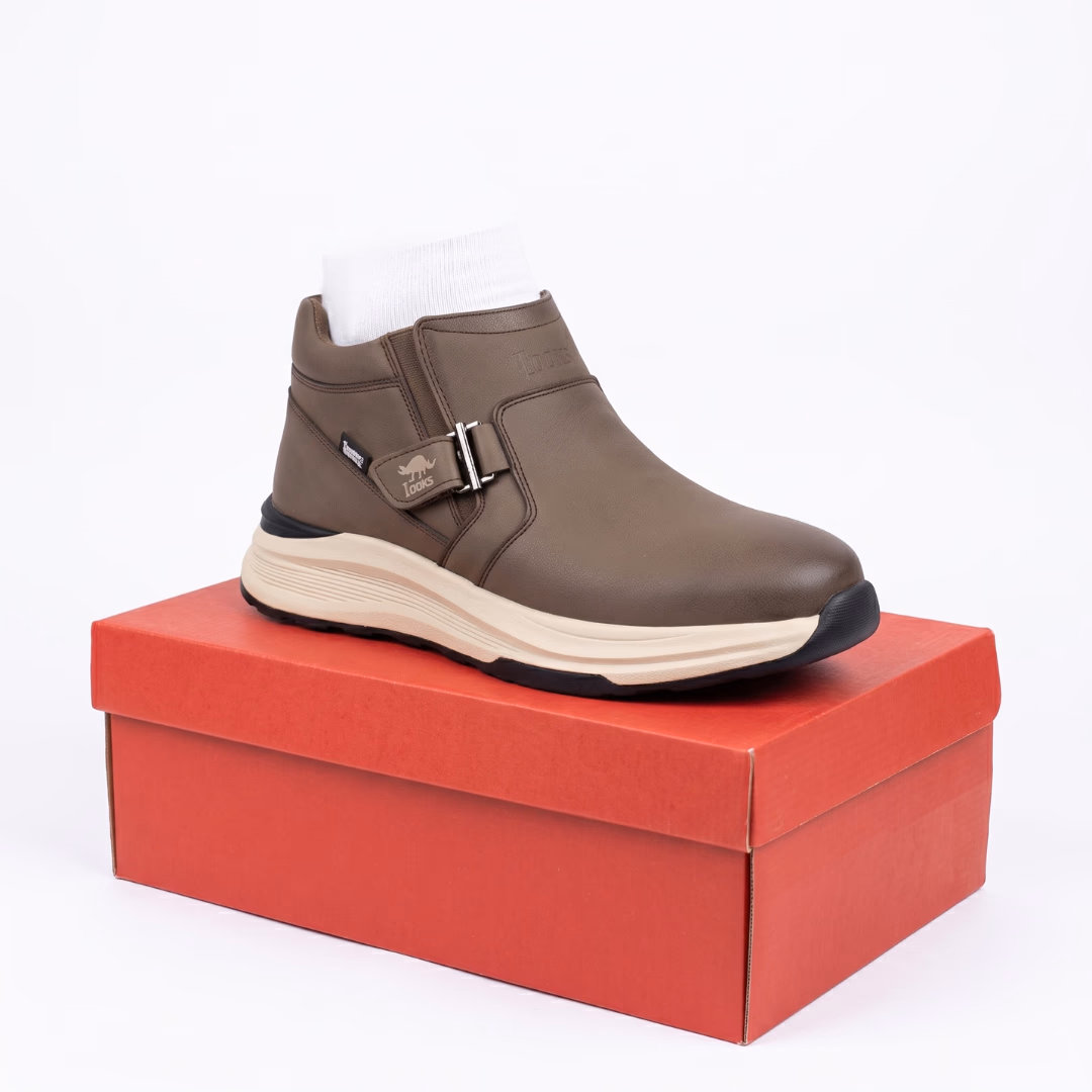 Sepatu Pria Sleting Kulit Sol Bawah