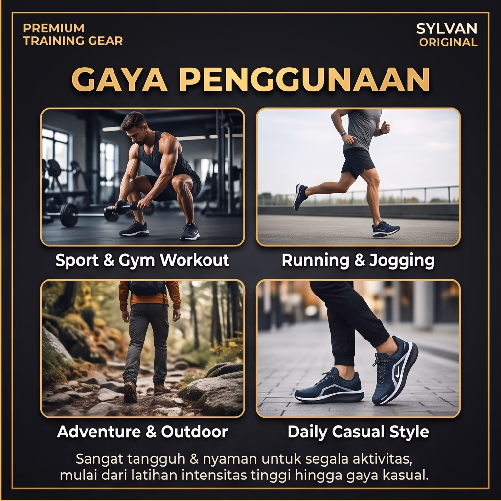 SEPATU TRAINING SYLVAN - Foto 4