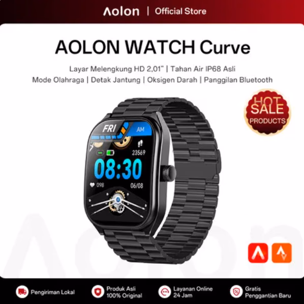 SMARTWATCH CURVE RAYDEN - Foto 1