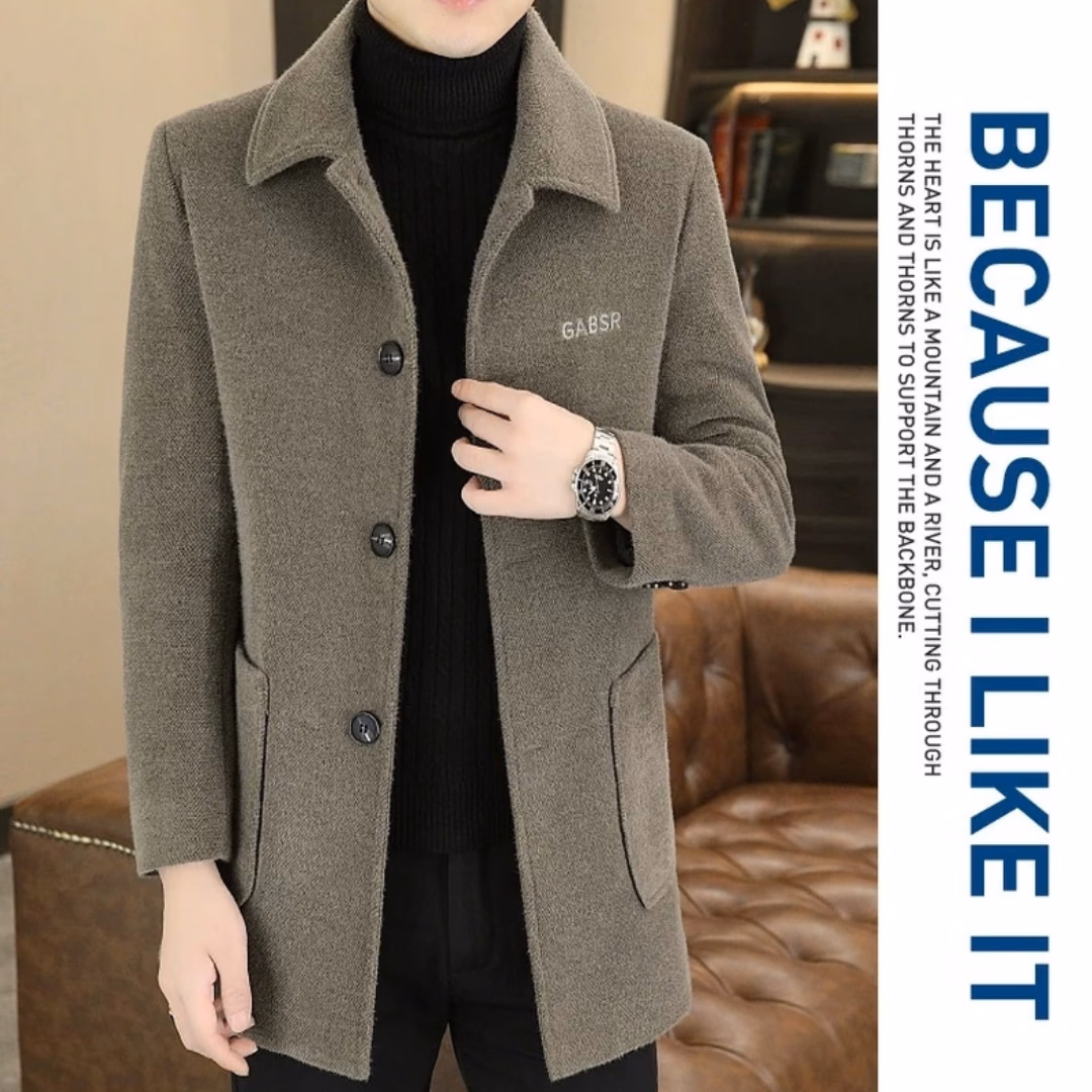 Jaket Kasual Pria Trendi - Foto 5