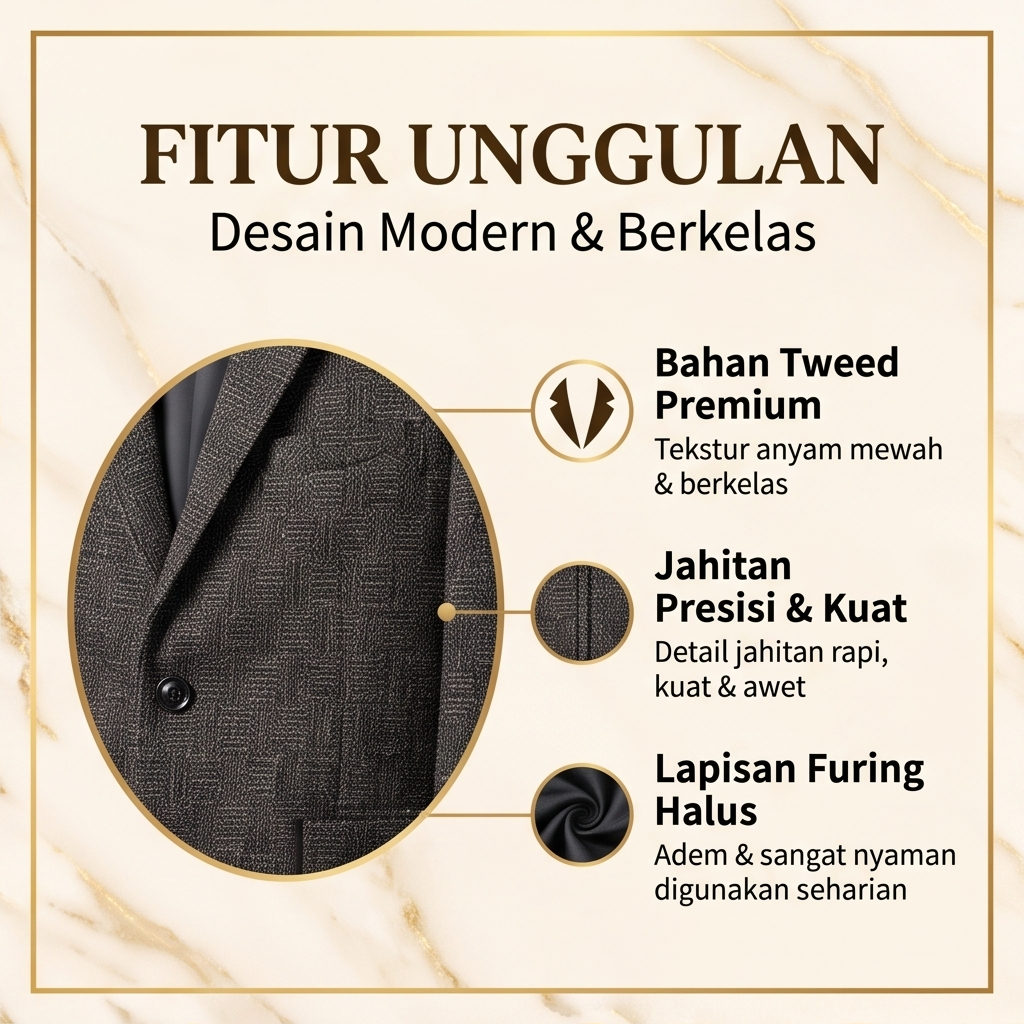 Jaket Blazer Driven - Foto 2