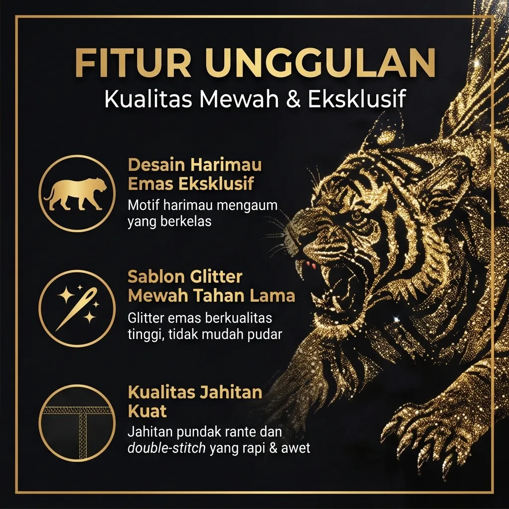 Baju Pria Tiger Nevrix - Foto 2