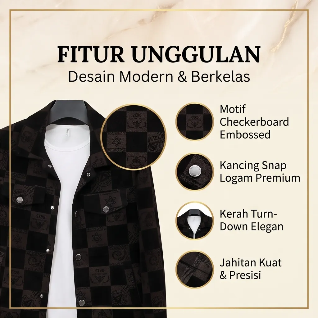 Jaket Kasual Arvino - Foto 2