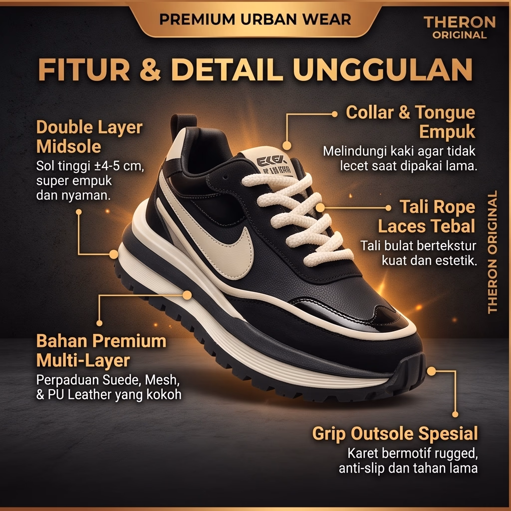 SEPATU URBAN THERON - Foto 2