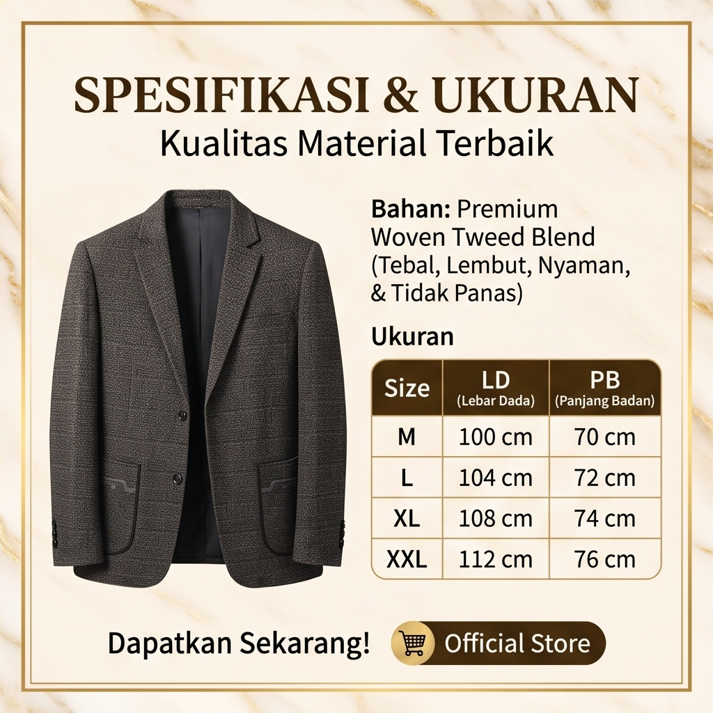 Jaket Blazer Driven - Foto 4