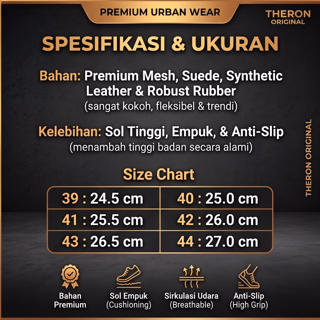 SEPATU URBAN THERON - Foto 4